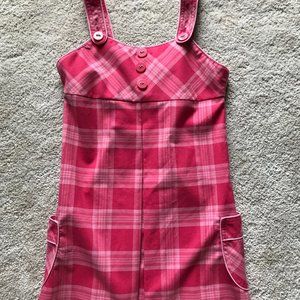 Pink pinafore